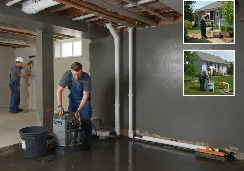 Basement Waterproofing and Flood Prevention process in Ottawa, IL